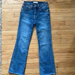 Madewell Cali Demi Boot Jeans Size 24